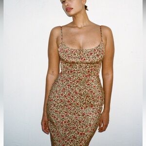 nwot realisation par alba dress in dahlia